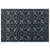 Baxton Studio Panacea Modern and Contemporary Blue Hand-Tufted Wool Area Rug 188-11819-ZORO